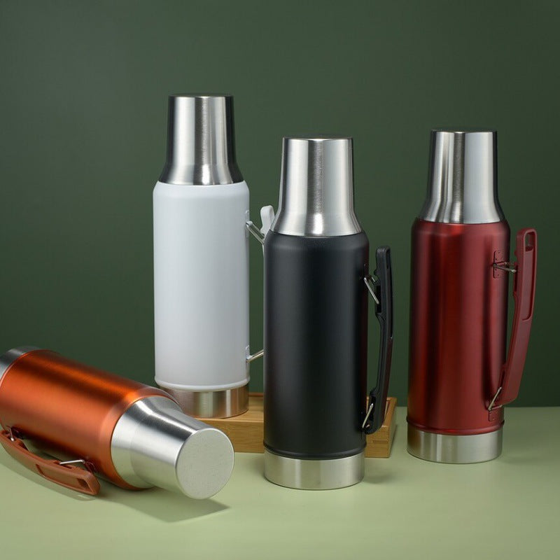 1.3L Outdoor 304 Stainless Steel Thermos With handle