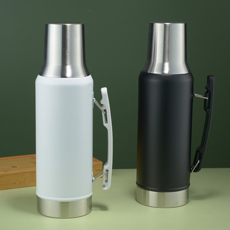 1.3L Outdoor 304 Stainless Steel Thermos With handle