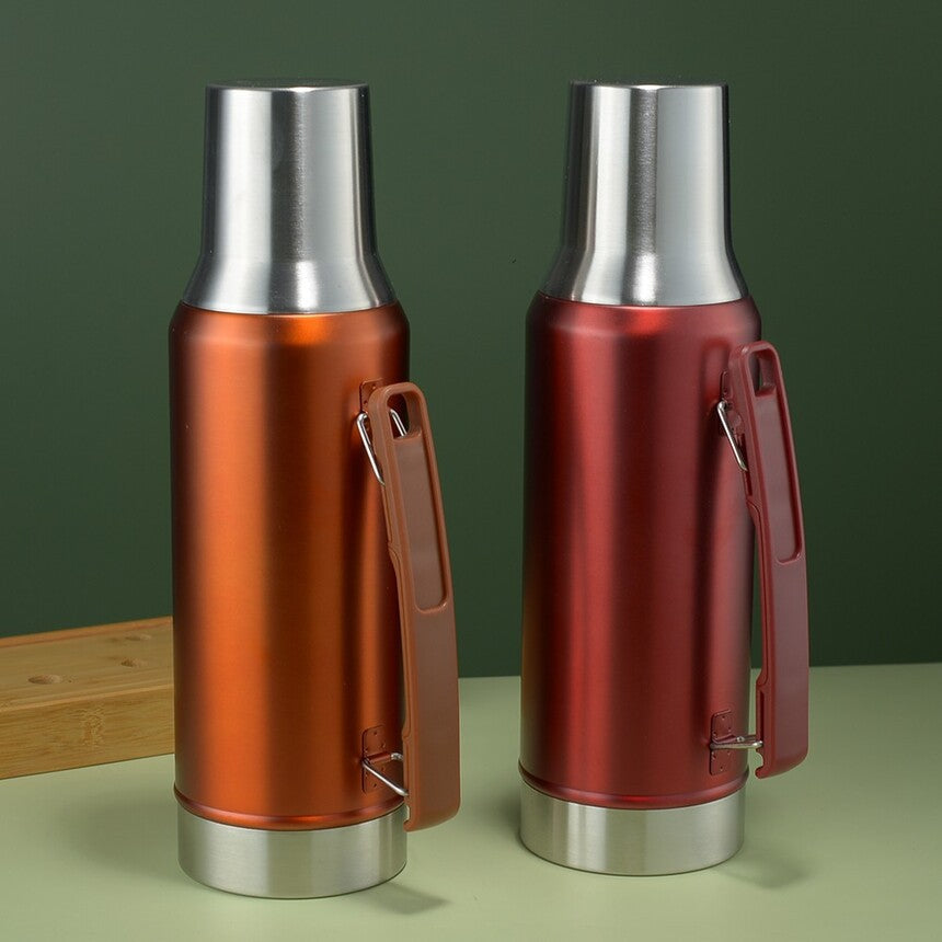 1.3L Outdoor 304 Stainless Steel Thermos With handle