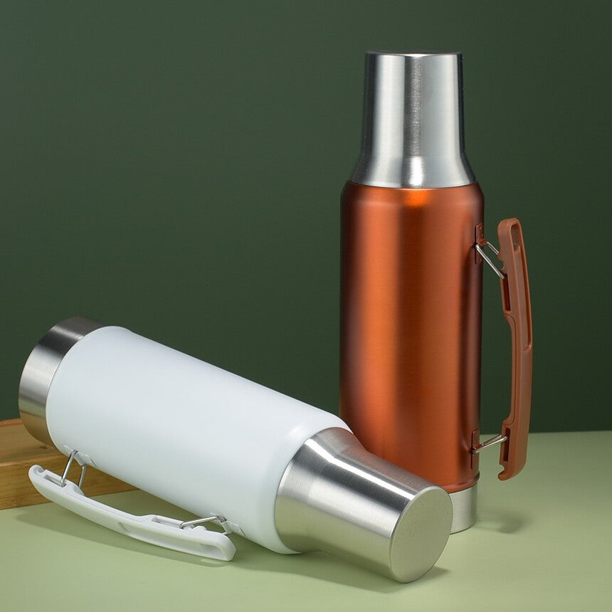 1.3L Outdoor 304 Stainless Steel Thermos With handle