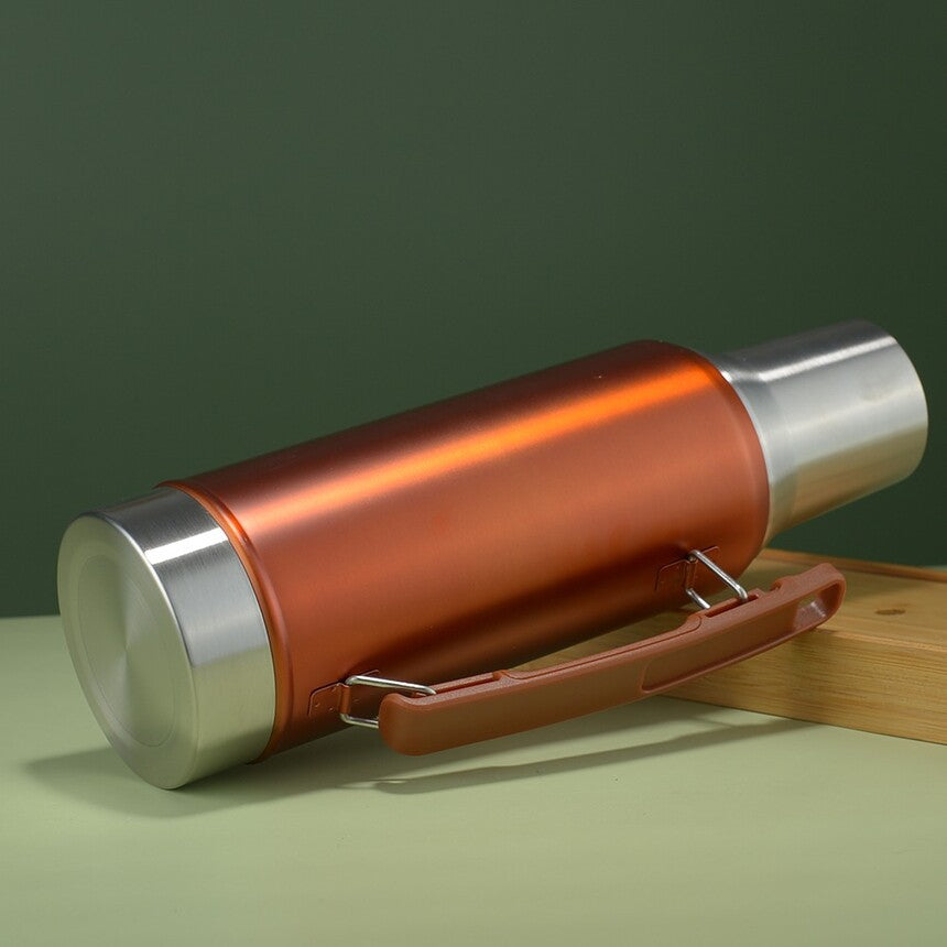 1.3L Outdoor 304 Stainless Steel Thermos With handle