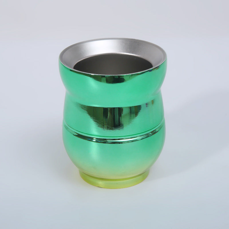 180ml Argentina Stainless Steel Double Wall Yerba Mate gourd Mate cup