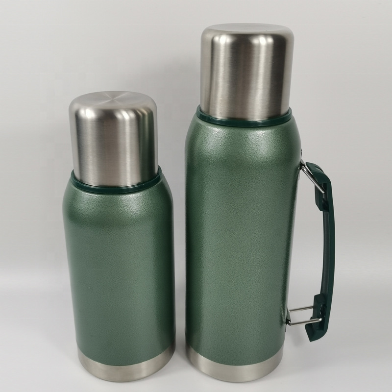 1.3L/1.0L/750ml Outdoor 304 Stainless Steel Thermos With handle suitable for Yerba Mate