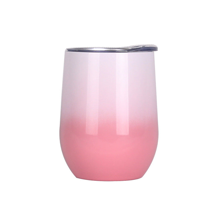 wholesale Stainless Steel Cups personalized insulated coffee thermos mug yerba mate gourd egg mug