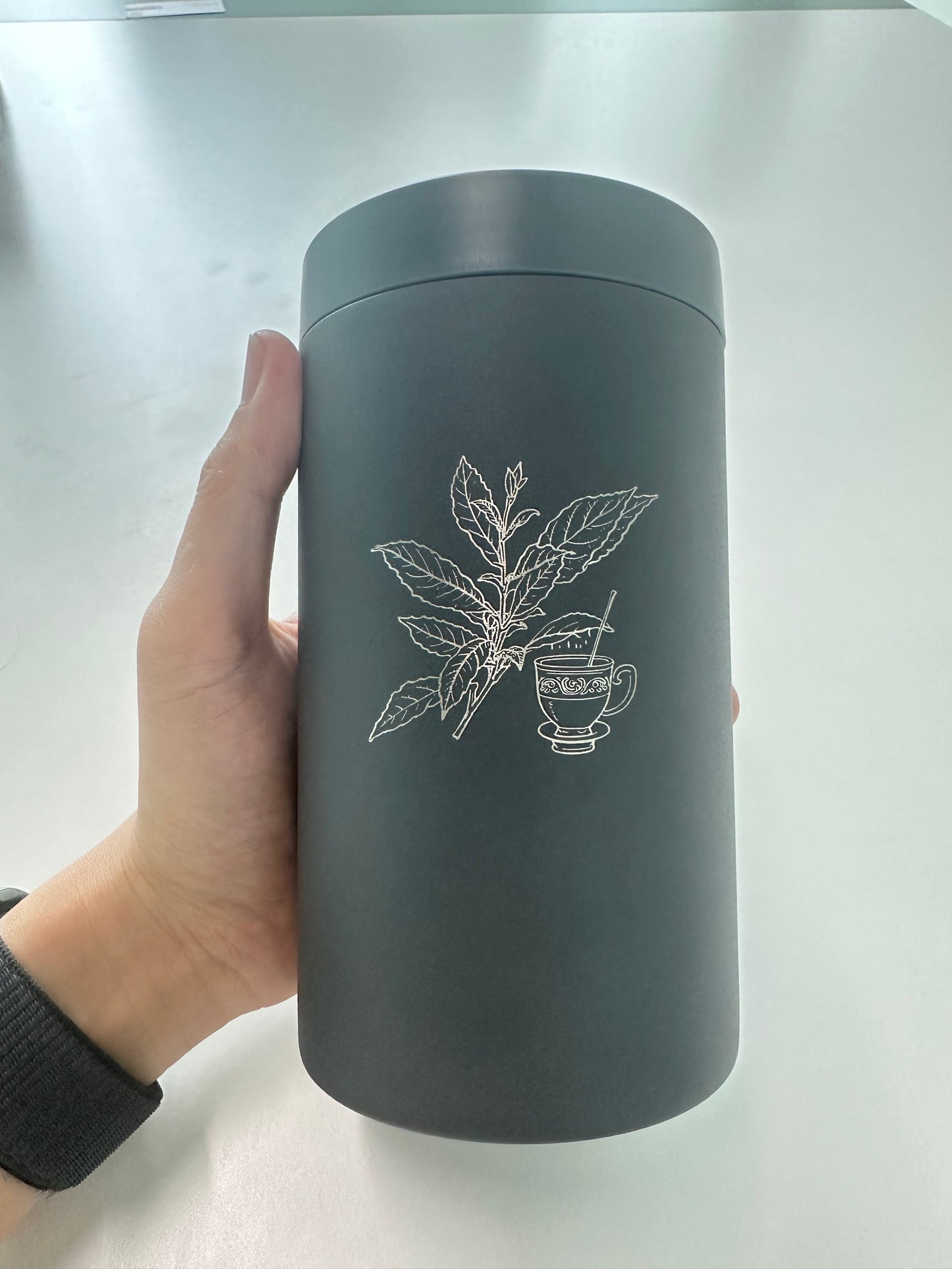 900ml yerba mate container