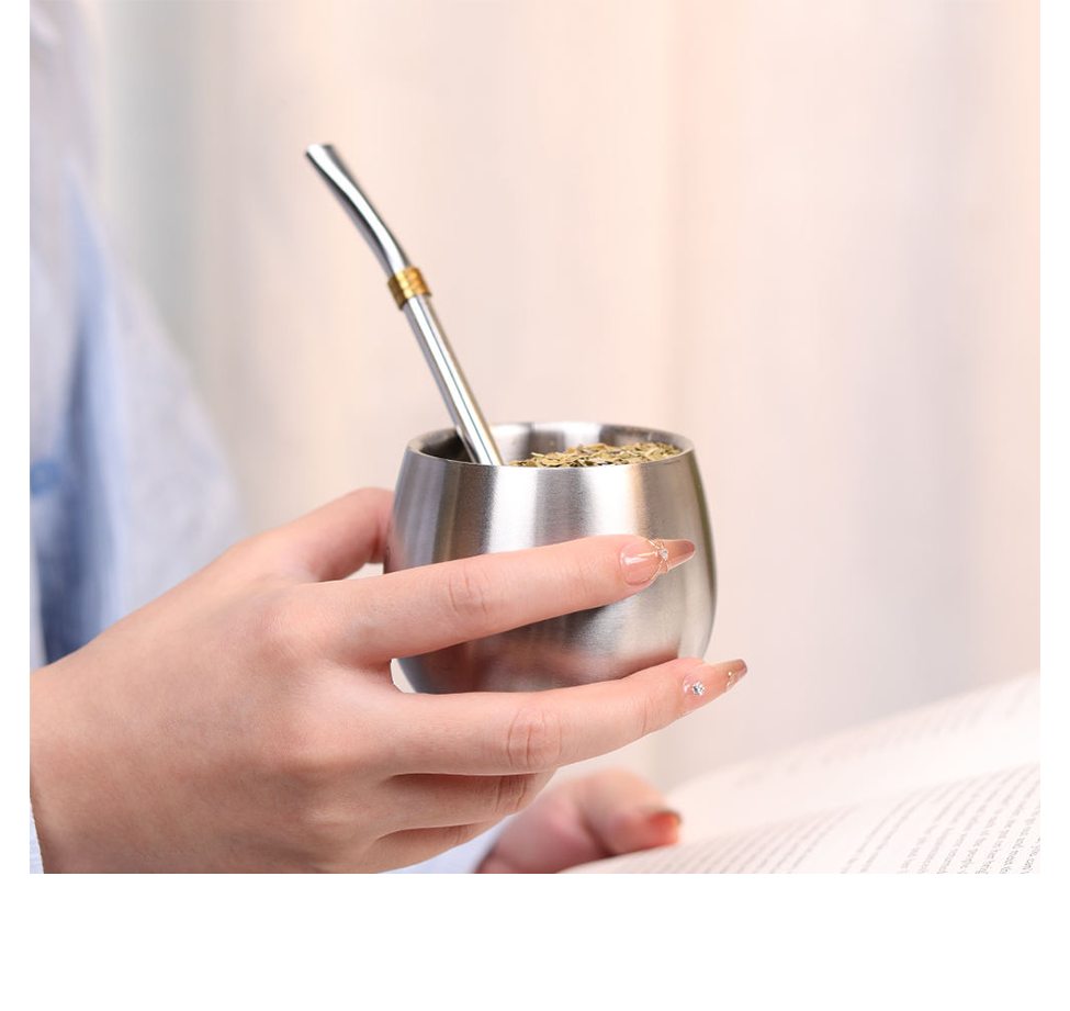 120ml Mini Travel Drinking Cup for Yerba Mate